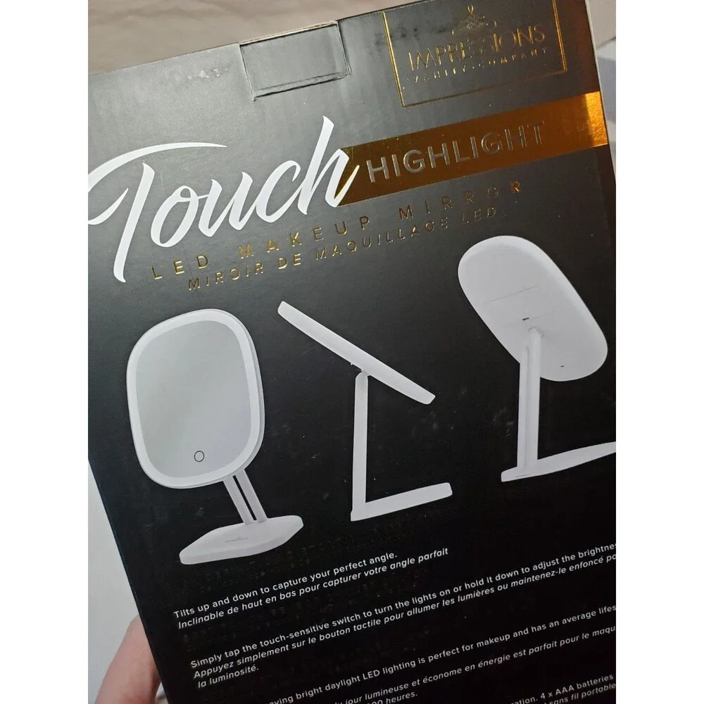 NIB Impressions Vanity Company LED Vanity Mirror